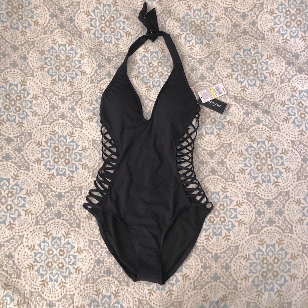Kenneth Cole Tummy Toner swimsuit